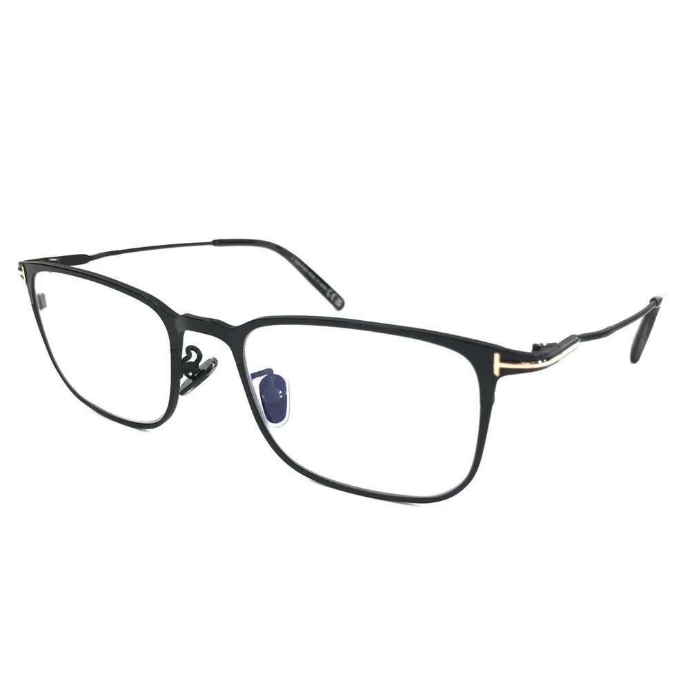 Tom Ford Eyeglasses Frames TF5929-D-B 005 Matte Black Gold Rectangle 51-19-140